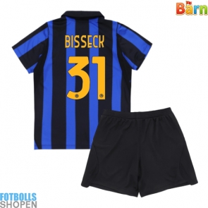 Billiga Inter Milan Yann Bisseck #31 Hemmatröja Barn 2026-27 Kortärmad (+ Korta byxor)